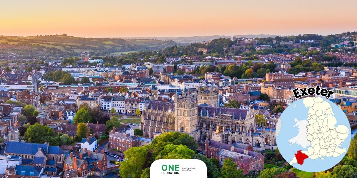 Exeter - รวม 7 เมืองเล็กน่าเรียนในประเทศอังกฤษ