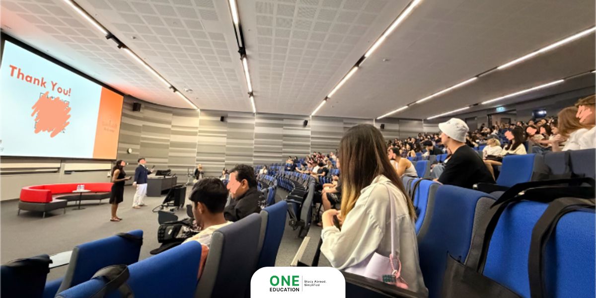 บรรยากาศห้อง Lecture มหาวิทยาลัยซิดนีย์