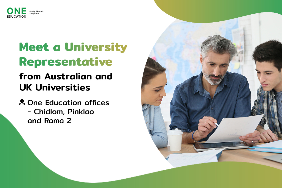 Meet a university representatives from Australia & UK