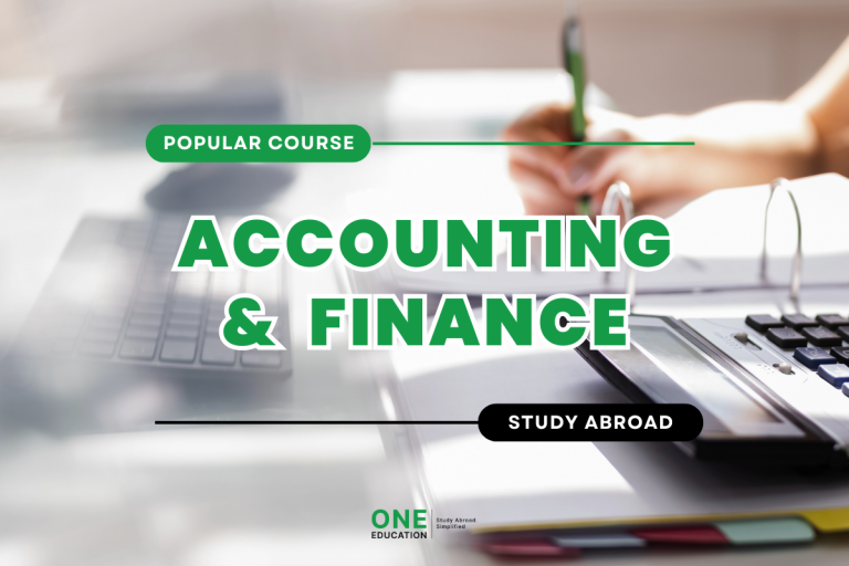 Study Accounting & Finance - One Education