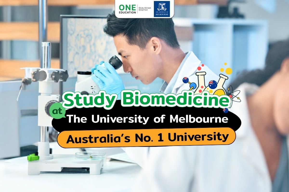 Study Biomedicine at the University of Melbourne - One Education