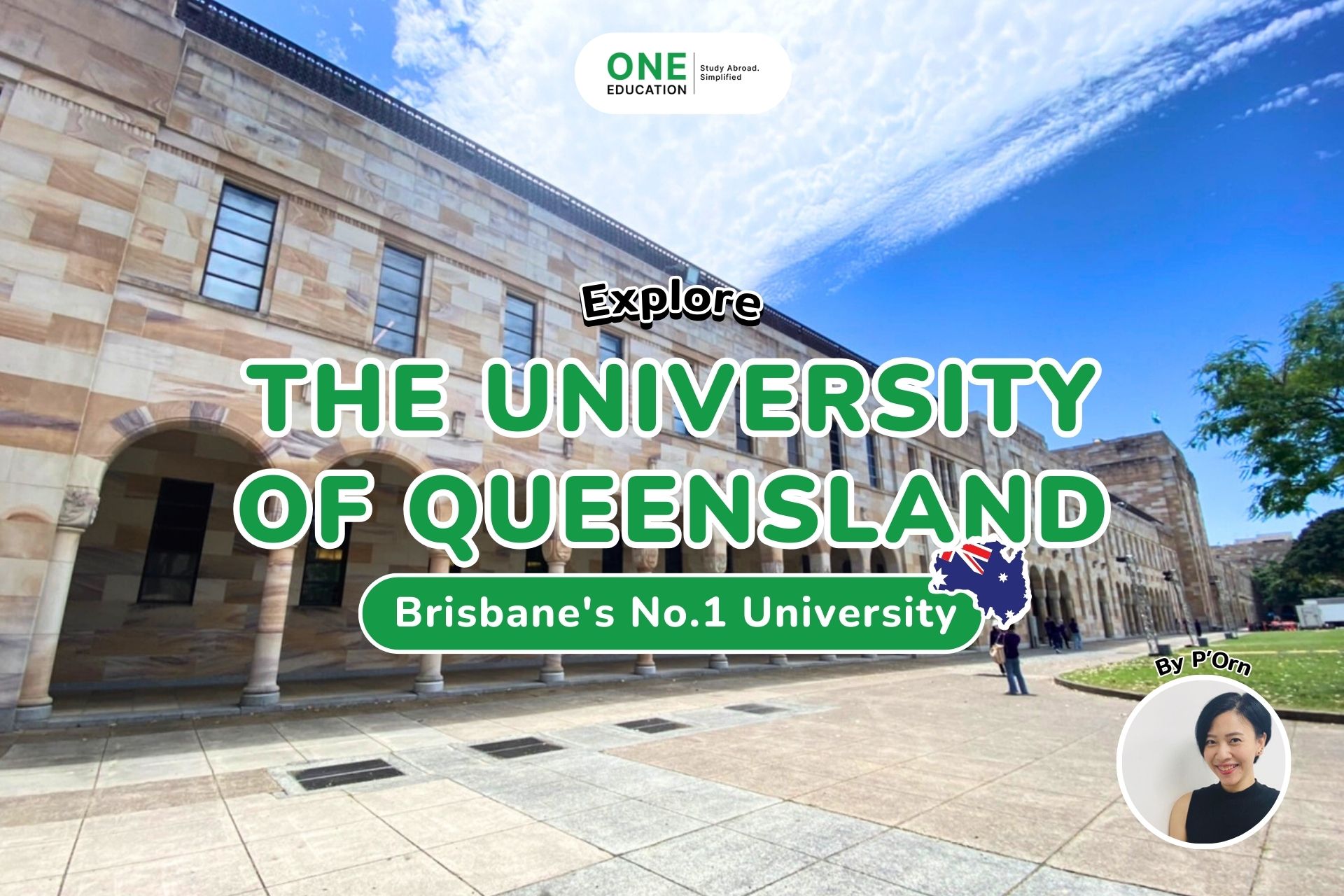 Visit UQ - P'Orn One Education