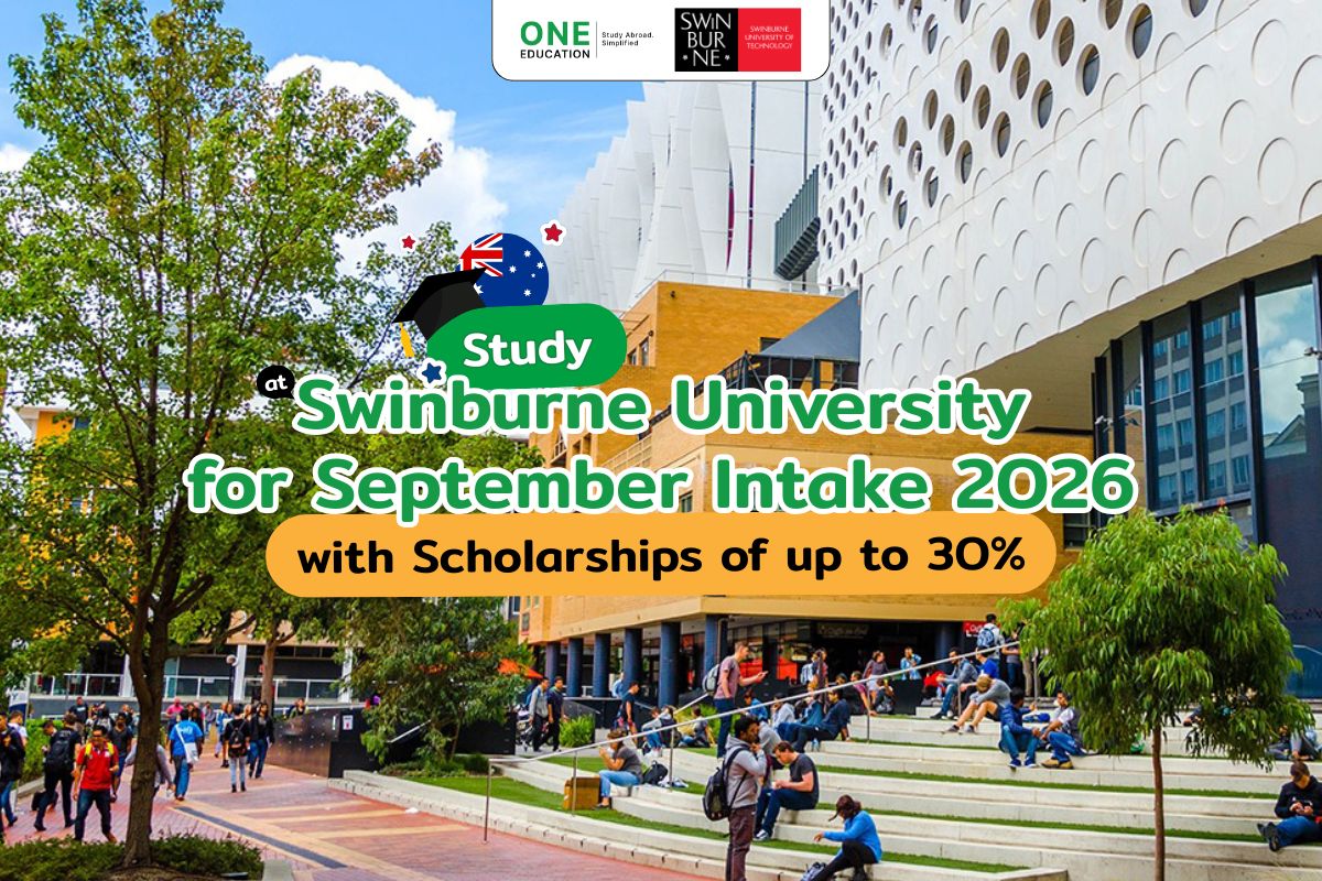 Study at Swinburne University for September Intake 2026 with Scholarships of up to 30%
