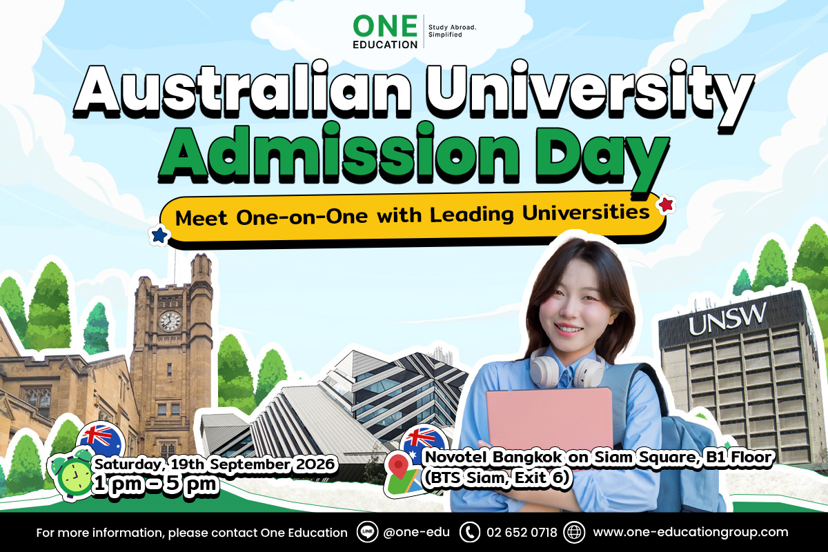 Australian University Admission Day 19 September 2026