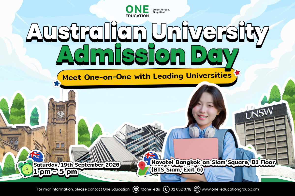Australian University Admission Day 19 September 2026