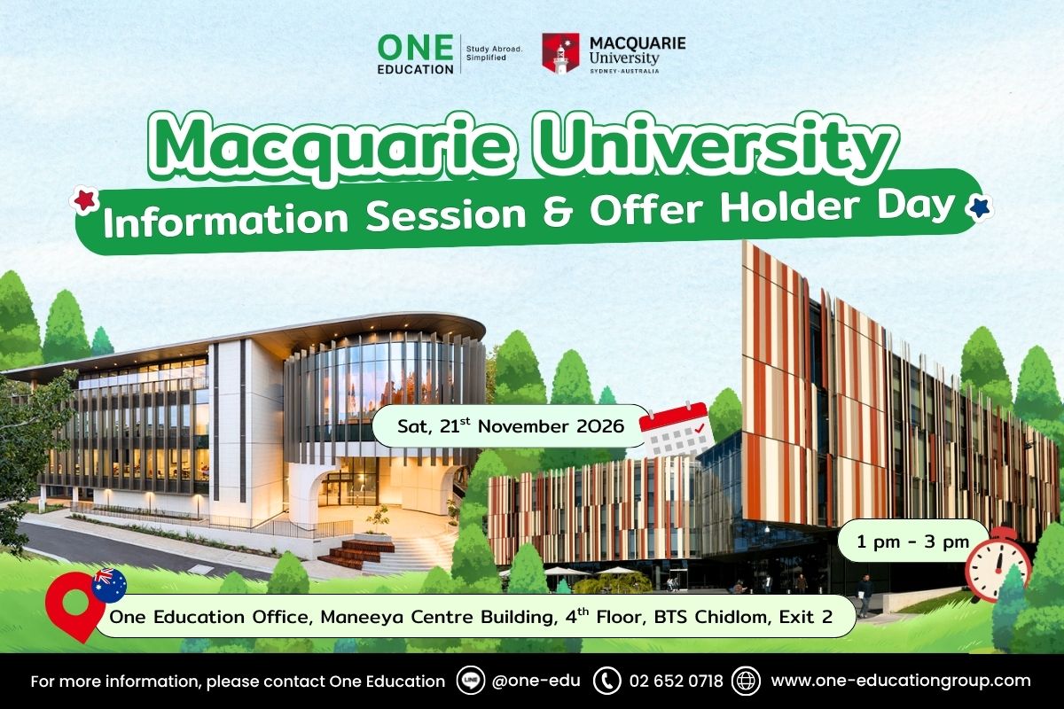 Macquarie University Information Session & Offer Holder Day
